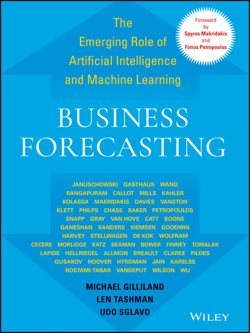 Title details for Business Forecasting by Michael Gilliland - Wait list